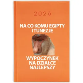kalendarz-ksiazkowy-2026-na-co-komu-egipty-i-tunezje-pomaranczowy-planer-wz