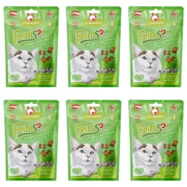 przysmak-dla-kota-granatapet-feinisnack-drob-i-trawa-6-x-50g