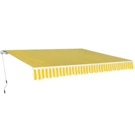 vidaxl-markiza-zwijana-recznie-400-cm-zolto-biala