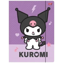 teczka-szkolna-z-gumka-a4-laminowana-st-majewski-krolik-violet-kuromi