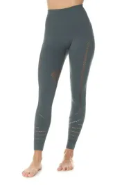 getry-treningowe-damskie-brubeck-gym-le12910-zielony-xs