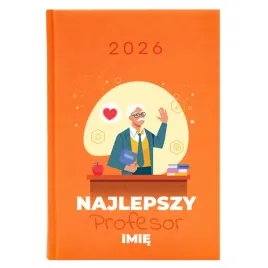 kalendarz-a5-2026-pomaranczowy-terminarz-dla-profesora-najlepszy-profesor