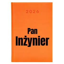 kalendarz-a5-2026-pomaranczowy-terminarz-dzienny-prezent-dla-pan-inzynier