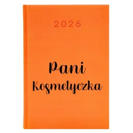 kalendarz-a5-2026-pomaranczowy-terminarz-dzienny-dla-pani-kosmetyczka-wzory