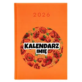 kalendarz-a5-2026-pomaranczowy-terminarz-dzienny-kalendarz-imie-mix-wzory