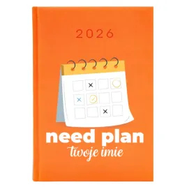 kalendarz-a5-2026-pomaranczowy-terminarz-planer-dzienny-need-plan-mix-wzory