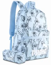 puma-zestaw-2w1-plecak-i-piornik-classic-blue-floral-set-szkolny-w-kwiaty