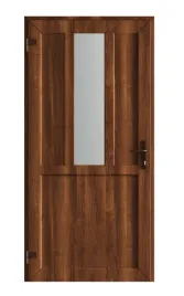 drzwi-zewnetrzne-techniczne-gospodarcze-pcv-90x205-cm-orzech-lewe
