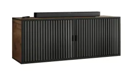 szafka-rtv-veli-2-dab-craft-czarny-ryflowany-z-polka-uchwyt-cz-zamknieta