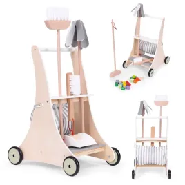 drewniany-zestaw-do-sprzatania-wozek-pchacz-zmiotka-mop-bezowy-ecotoys