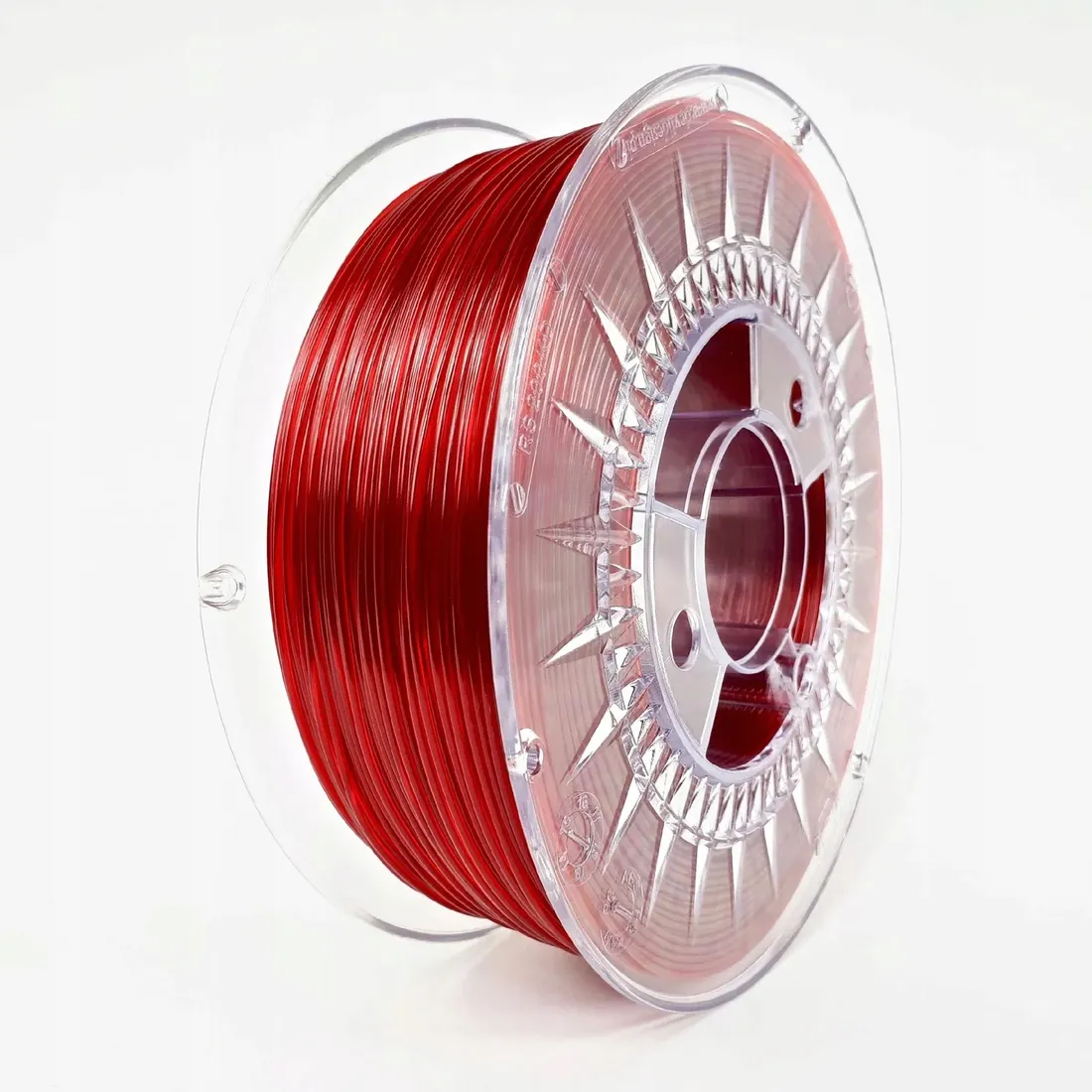 filament-devil-design-pet-g-ruby-red-transparent-czerwony-175mm-1kg-stan-nowy