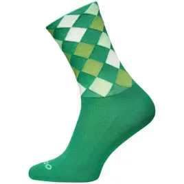 skarpety-cycling-pro-zielona-krata-35-38