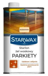 starwax-zel-woskowy-starlon-bezbarwny-renowacja-mebli-podlogi-drewnianej-1l