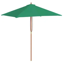 vidaxl-parasol-ogrodowy-na-drewnianym-slupku-150-x-200-cm-zielony