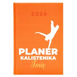 kalendarz-a5-2026-pomaranczowy-terminarz-dla-kalisenika-kalistenik-imie-wz