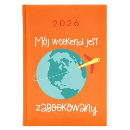 kalendarz-a5-2026-pomarancz-planer-dla-podroznika-weekend-jest-zabookowany
