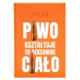 kalendarz-a5-2026-pomaranczowy-zabawny-planer-dla-meza-piwo-ksztaltuje-wz