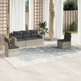 vidaxl-5-cz-zestaw-mebli-do-ogrodu-poduszki-jasnoszary-rattan-pe