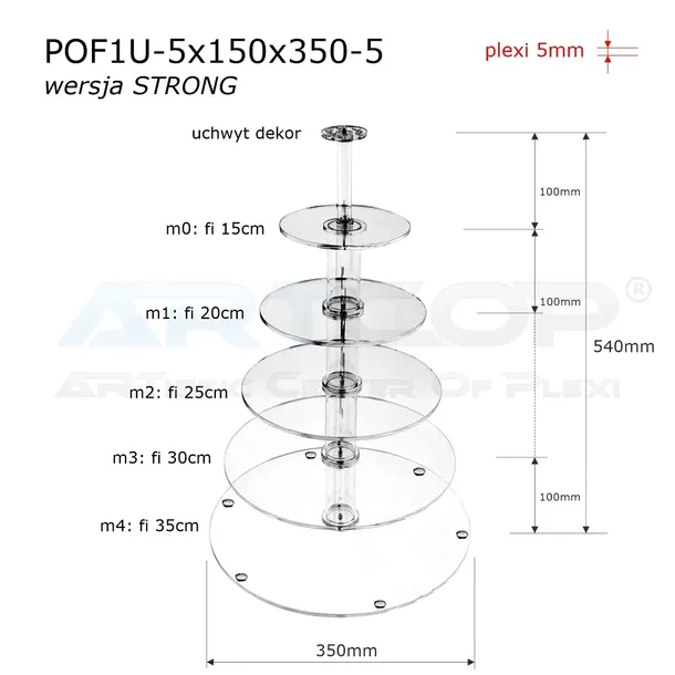 patera-kolowa-5-pieter-strong-z-plexi-5mm-stelaz-z-dekorem-na-slodki-stol-marka-artcop