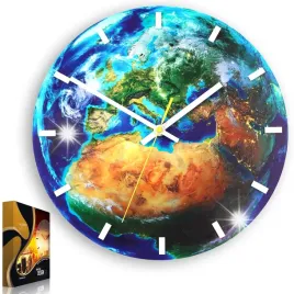 zegar-scienny-ze-wzorem-ziemi-akrylowy-globe-okragly-kwarcowy