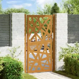 vidaxl-brama-ogrodowa-105x180-cm-stal-nierdzewna-lekka-konstrukcja