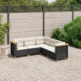 vidaxl-5-cz-zestaw-wypoczynkowy-do-ogrodu-poduszki-czarny-rattan-pe
