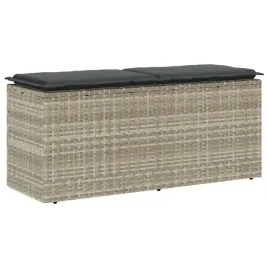 vidaxl-lawka-ogrodowa-z-poduszka-jasnoszara-110x40x44-cm-polirattan