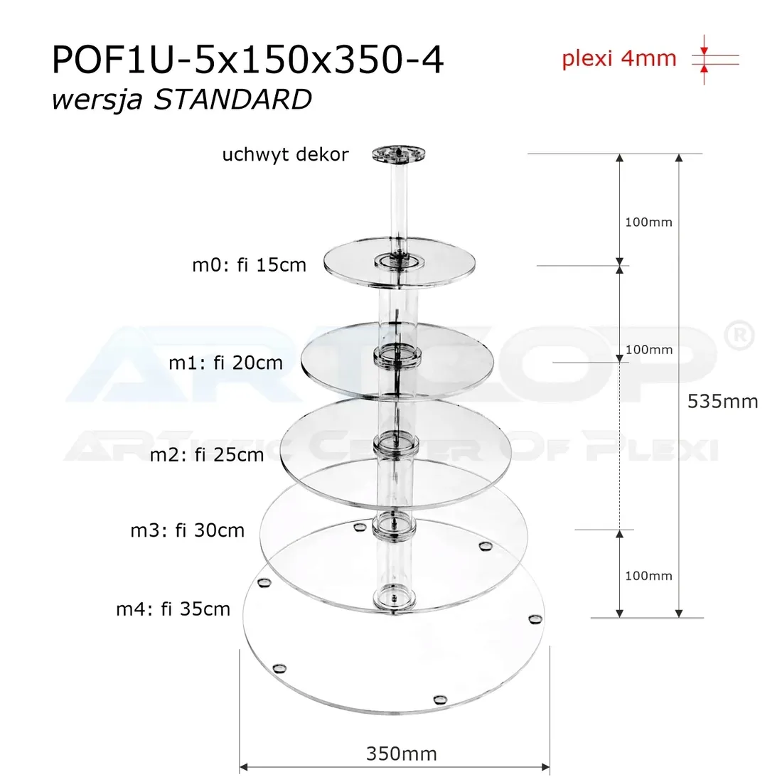 patera-kolo-5-pieter-standard-z-plexi-4mm-stelaz-z-dekorem-na-slodki-stol