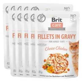 brit-care-cat-fillets-in-gravy-choice-chicken-kurczak-w-sosie-10pak-10x85g