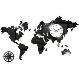 zegar-scienny-w-stylu-nowoczesnym-akrylowy-mapa-swiata-grey-120x70