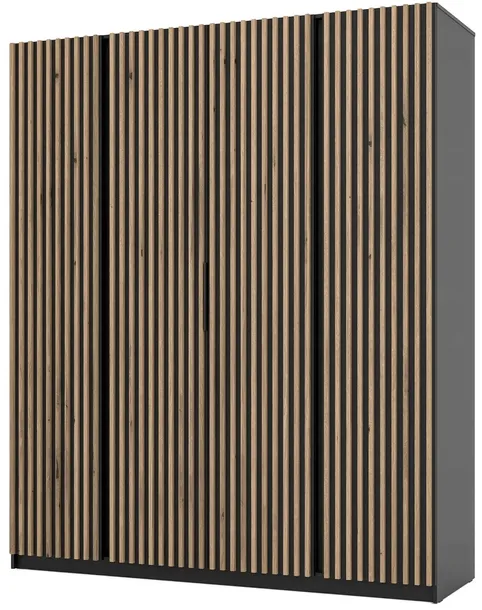 szafa-oceania-4-lam-dab-evoke-czarny-wysokosc-mebla-239-cm