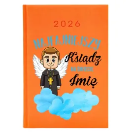 kalendarz-a5-2026-pomaranczowy-planer-najfajniejszy-ksiadz-dla-ksiedza-wz