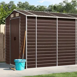 vidaxl-szopa-ogrodowa-brazowa-191x470x198-cm-stal-galwanizowana