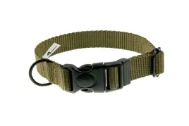 obroza-dla-psa-z-tasmy-20-mm-khaki-25-35-cm-s-m-mocna-polska