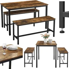 stol-drewniany-z-lawkami-komplet-zestaw-industrialny-do-jadalni-kuchni-loft