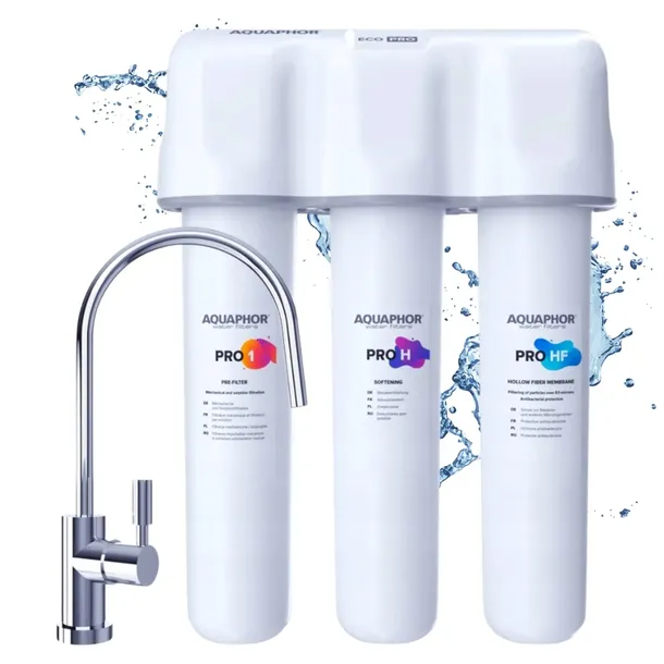 Filtr zmiękczający pod zlew Aquaphor Eco H Pro, filtr wody do kuchni