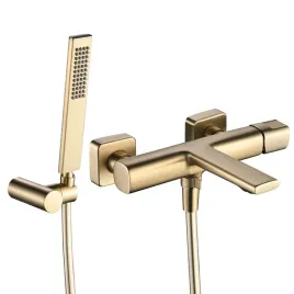 bateria-wannowa-jednouchwytowa-scienna-laveo-tores-zloty-szczotkowany