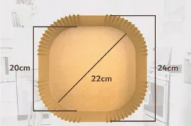 papier-pieczenia-frytkownicy-powietrznej-wkladki-150-sztuk-20-cm