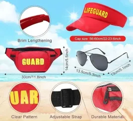 stroj-przebranie-ratownika-lifeguard-czapka-deska-kostium-damski-czerwony