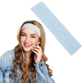 blekitna-opaska-elastyczna-do-wlosow-bawelniana-gladka-uniwersalna