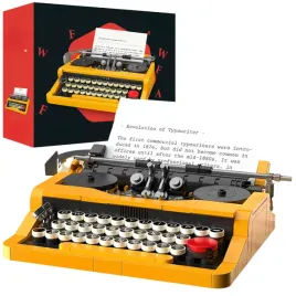 klocki-konstrukcyjne-retro-mechaniczna-maszyna-do-pisania-vintage-3d-255-el