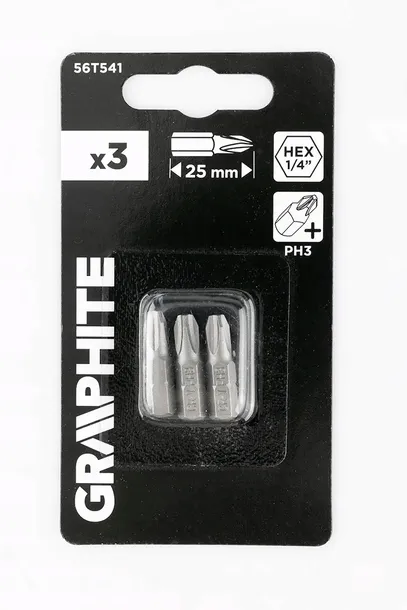 bity-ph3-x-25-mm-3-szt-graphite-56t541-marka-graphite