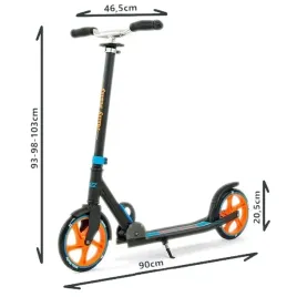 milly-mally-hulajnoga-buzz-black-do-100-kg-czarna-skladana-duze-kola-nozka