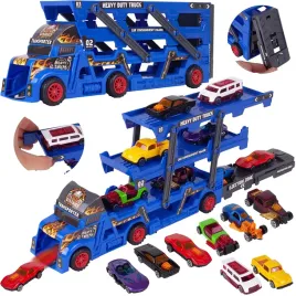 samochod-auto-laweta-zabawka-ciezarowka-wyrzutnia-3-poziomy-8-samochodow