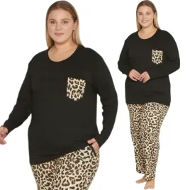 pizama-damska-morella-plus-size-dlugie-spodnie-100percent-bawelna