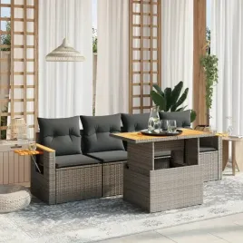 vidaxl-5-cz-zestaw-wypoczynkowy-do-ogrodu-poduszki-szary-rattan-pe