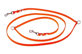 smycz-przepinana-regulowana-biothane-13mm-260-cm-pomaranczowy