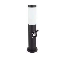 lampa-ogrodowa-slupek-czarny-okragly-z-gniazdem-230v-45cm-e27-tuber-ideus