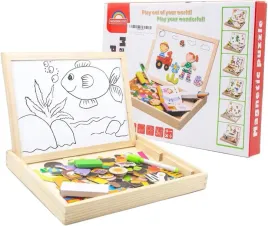 tablica-drewniana-do-rysowania-3w1-suchoscieralna-ukladanki-puzzle