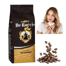 kawa-ziarnista-1kg-de-roccis-qualita-oro-intenso-wloska-mocna-ciemno-palona